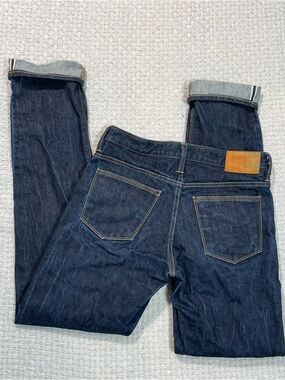 Shockoe Atelier Graduate 2 5093 Raw Denim Cone Mills Deadstock Dark Jeans Sz 31